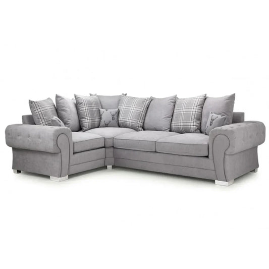 Verona 4 Seater Sofa Grey