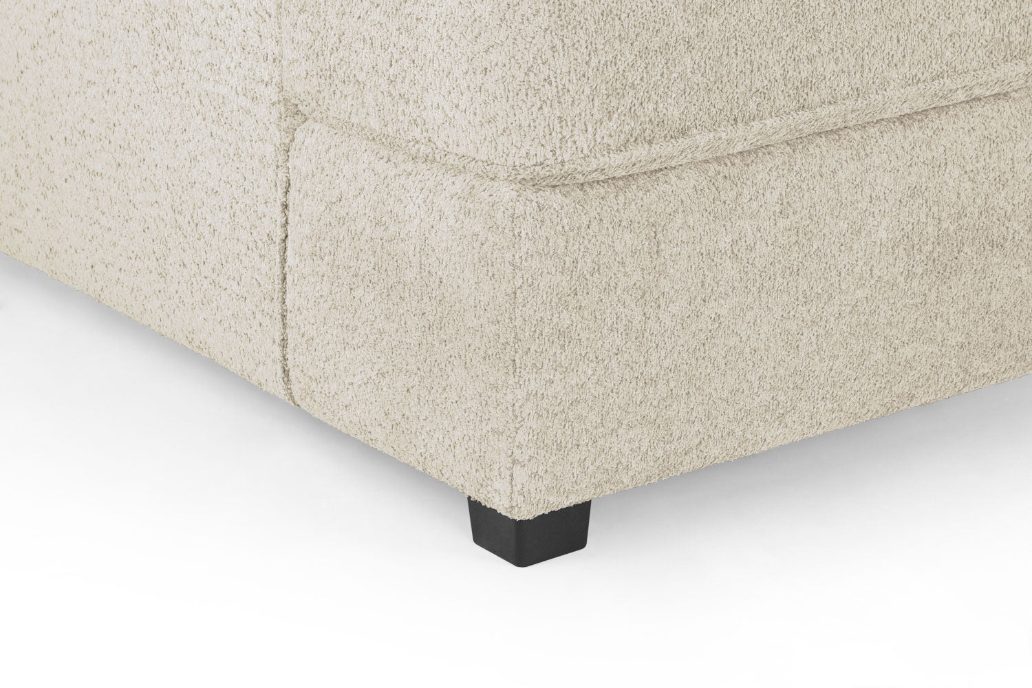 Carnaby Cinema Sofa Bed Beige in Teddy Fabric