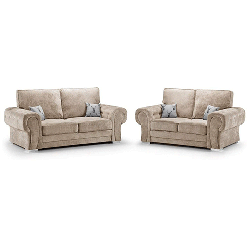 Verona 3+2 Seater Sofa Mink High Back